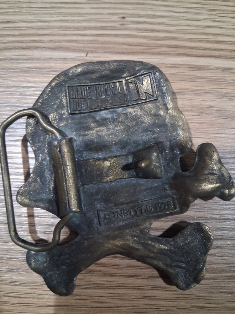 Crossbones Skull Beltbuckel