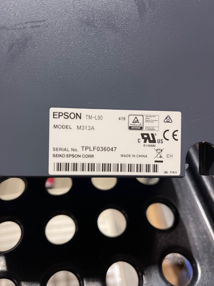 Epson TM-L90 USB Thermal POS Label & Receipt Printer w/PS (M313A Model 416)