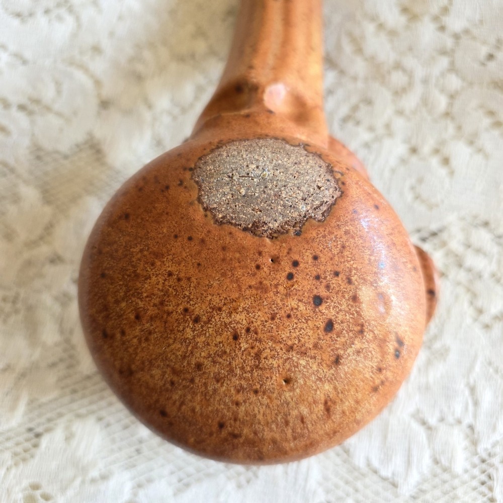 Studio Pottery Large Ladle Earth Tones Fall Decor EUC