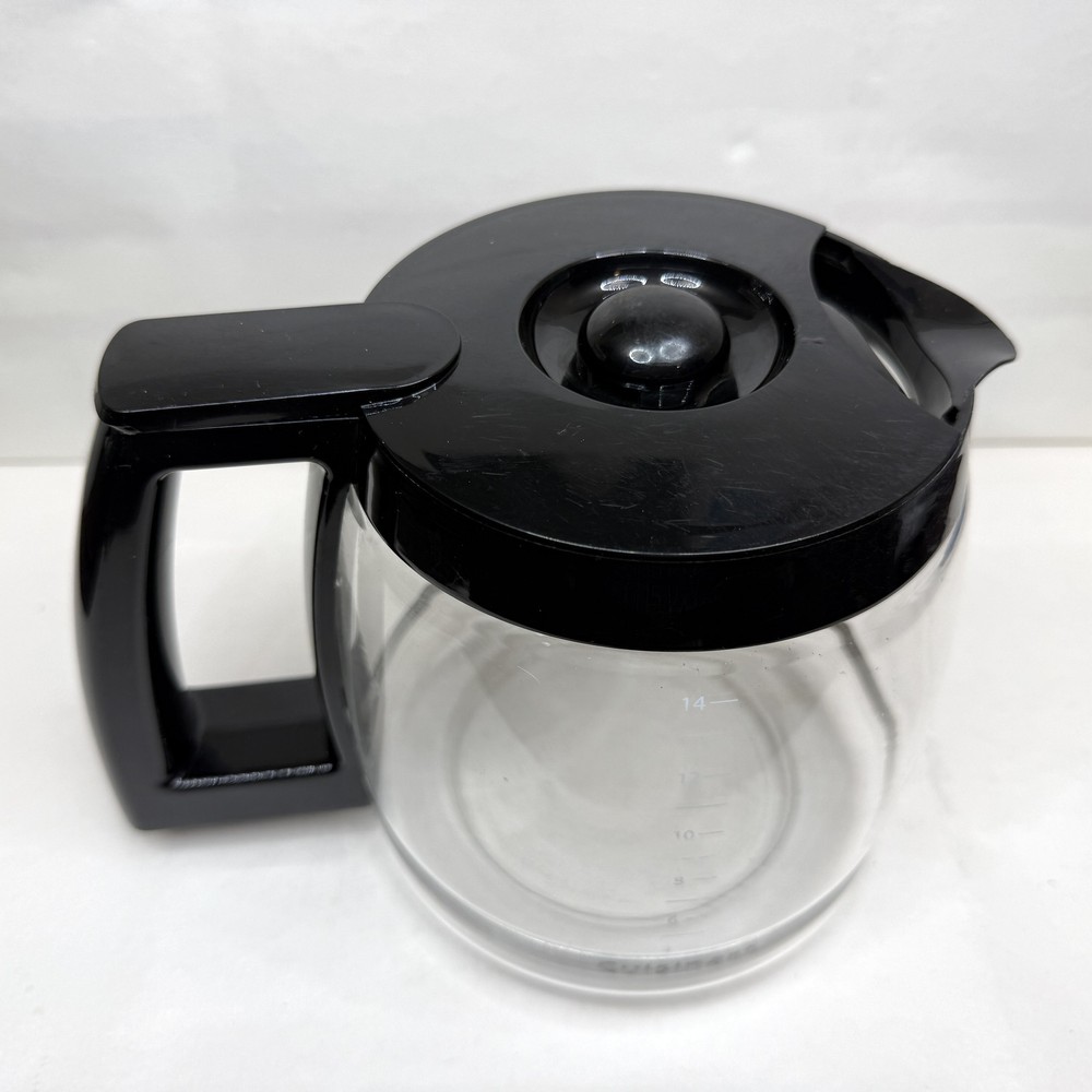 Cuisinart 14-Cup Programmable Drip Coffee Maker - Black Glass Carafe Reusable