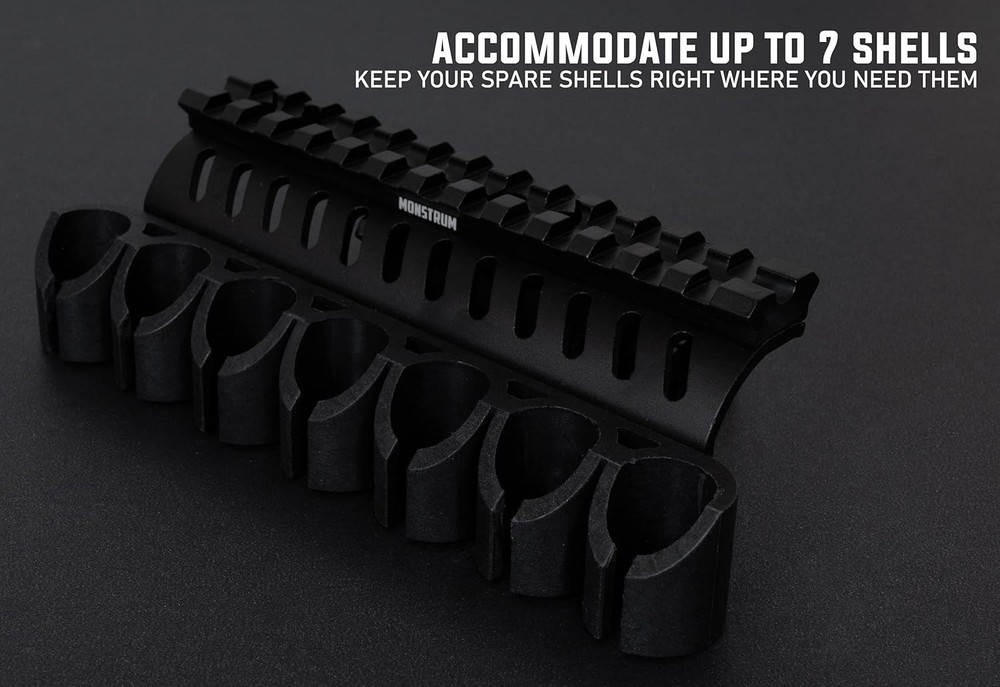 Side Saddle Shell Holder - Mossberg 500/590 - 20 ga