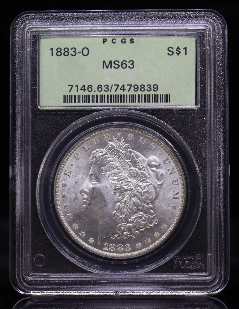 1883-O Morgan Dollar PCGS MS63
