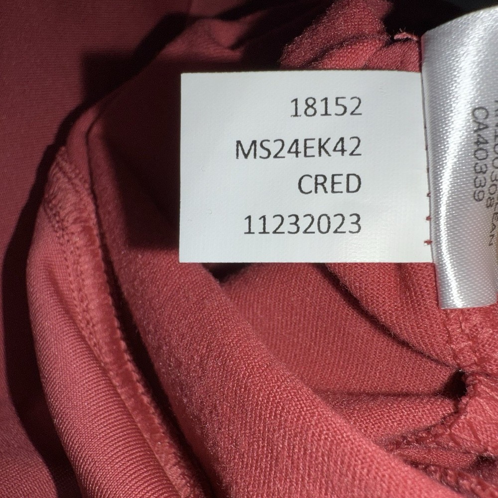 Peter Millar Sweater Mens S Red Quarter Zip Performance Golf Pullover Athletic