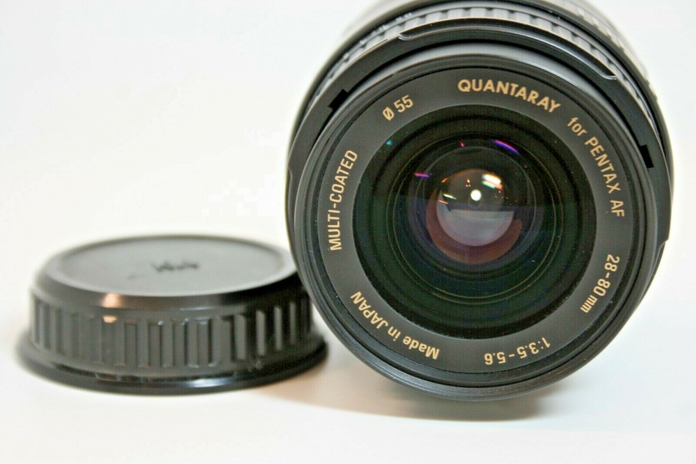 Pentax AF Quantaray Lens 28-80mm 1:3.5-5.6 Multi Coated Aspherical