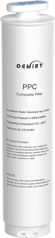 OEMIRY Under Sink Replacement Filter OM-UF01 Ultra-Filtration PPC Replacement