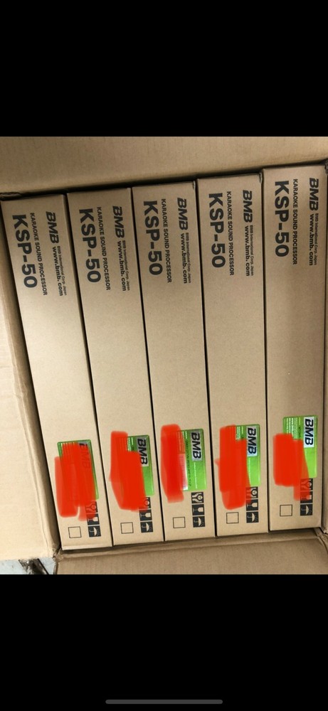 BMB KSP-50 Karaoke Processor with English Remote / Chinese Language Panel