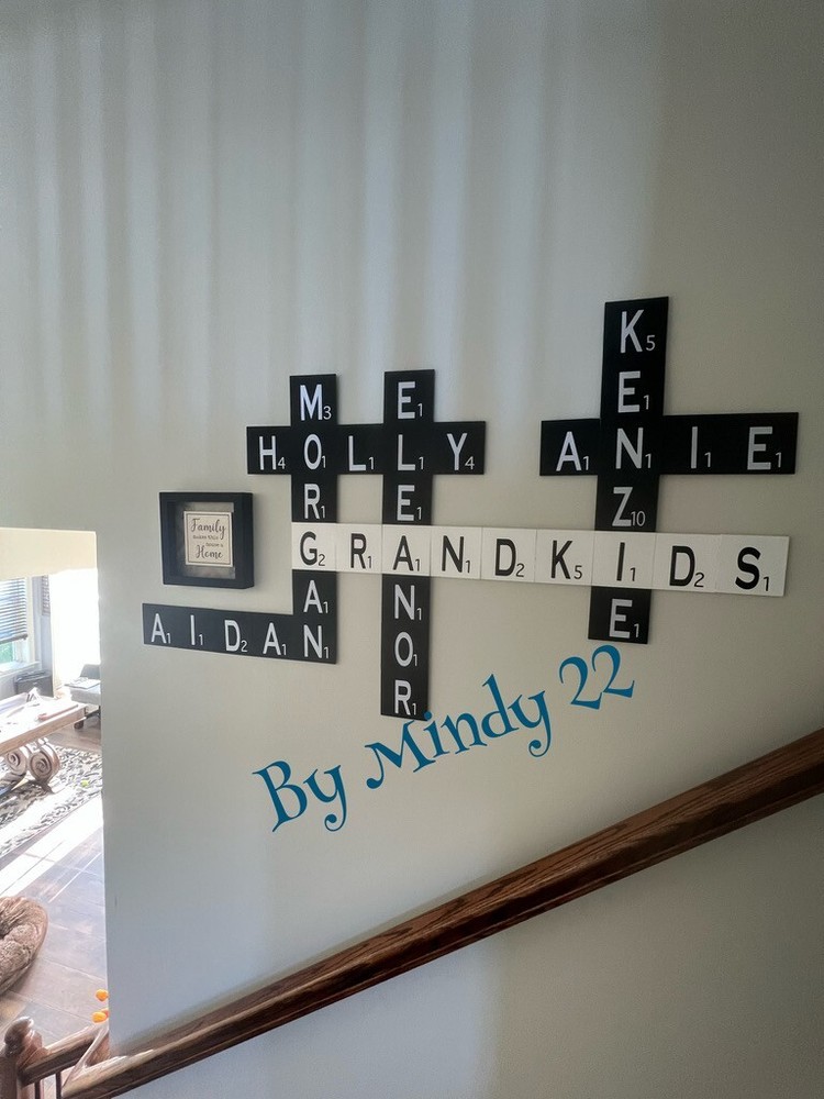4X4 Scrabble Wall Tiles - Beautiful