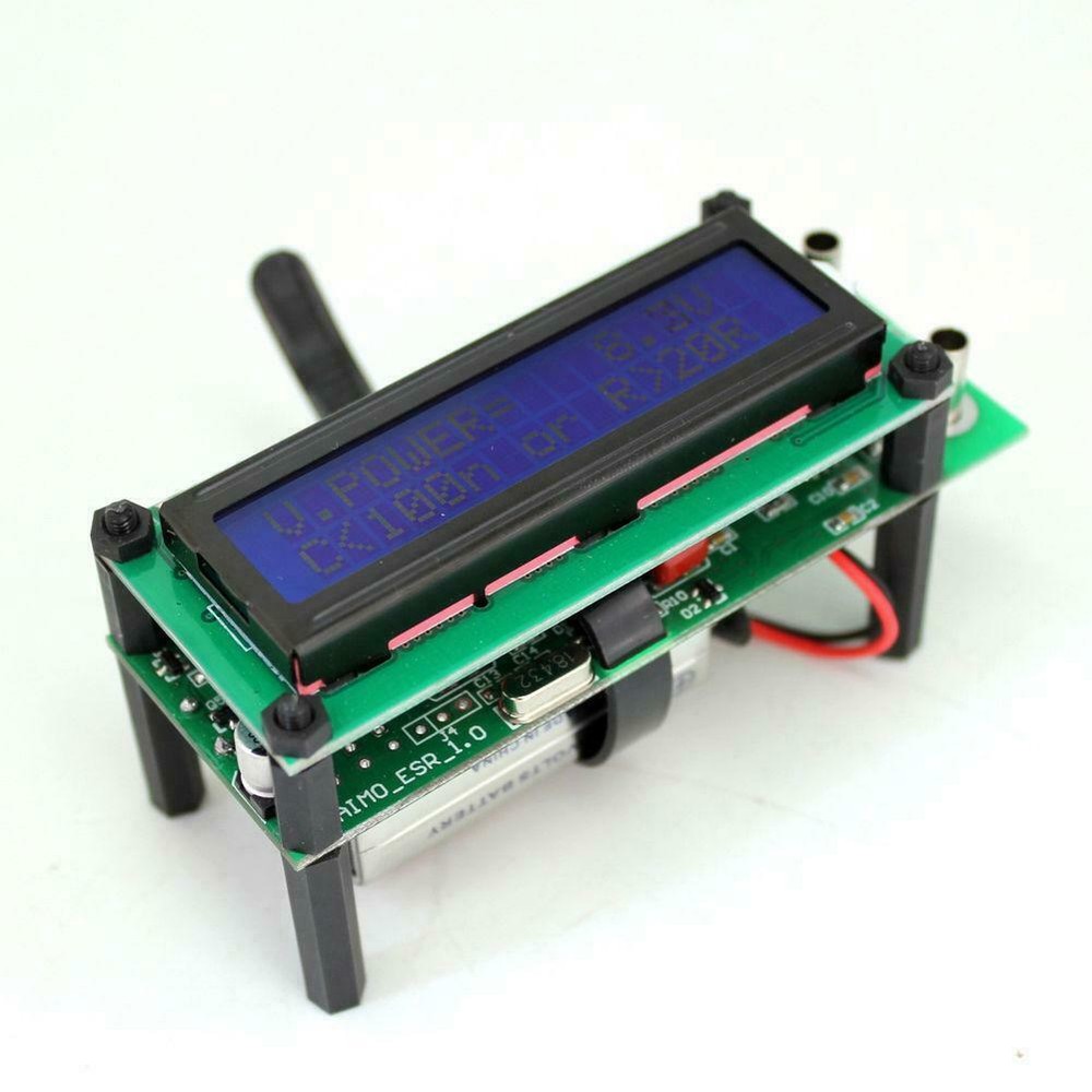 ESR01 Autorange Inductance Tester Capacitance ESR Resistance SMD Component Test