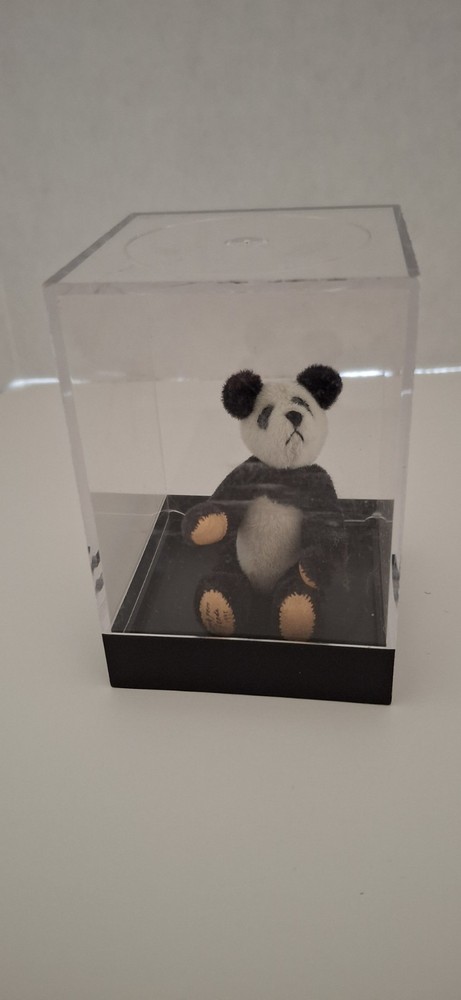 LITTLE GEM 3" PANDA TEDDY BEAR NIB