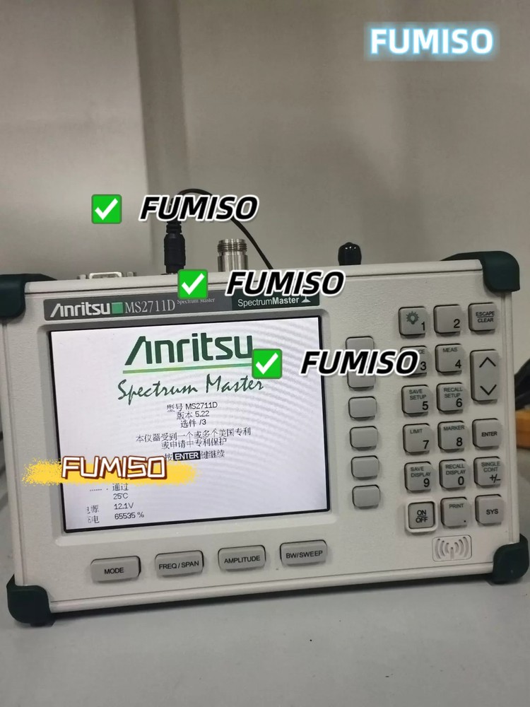 1 pcs Anritsu MS2711D 3G Handheld Spectrum Analyzer*jo