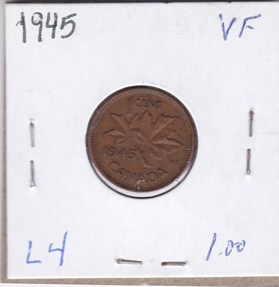 1945 Canada One Cent L4