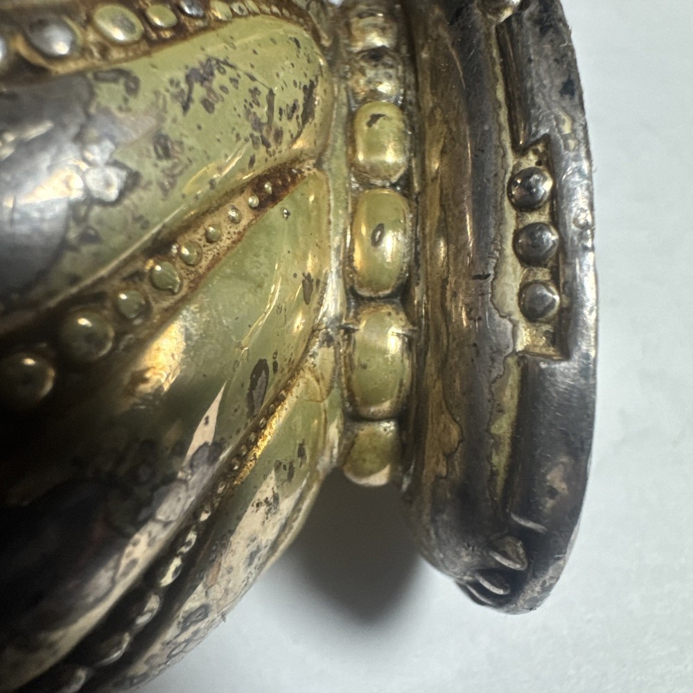 Vintage Silver Plate RONSON CROWN Table Lighter US