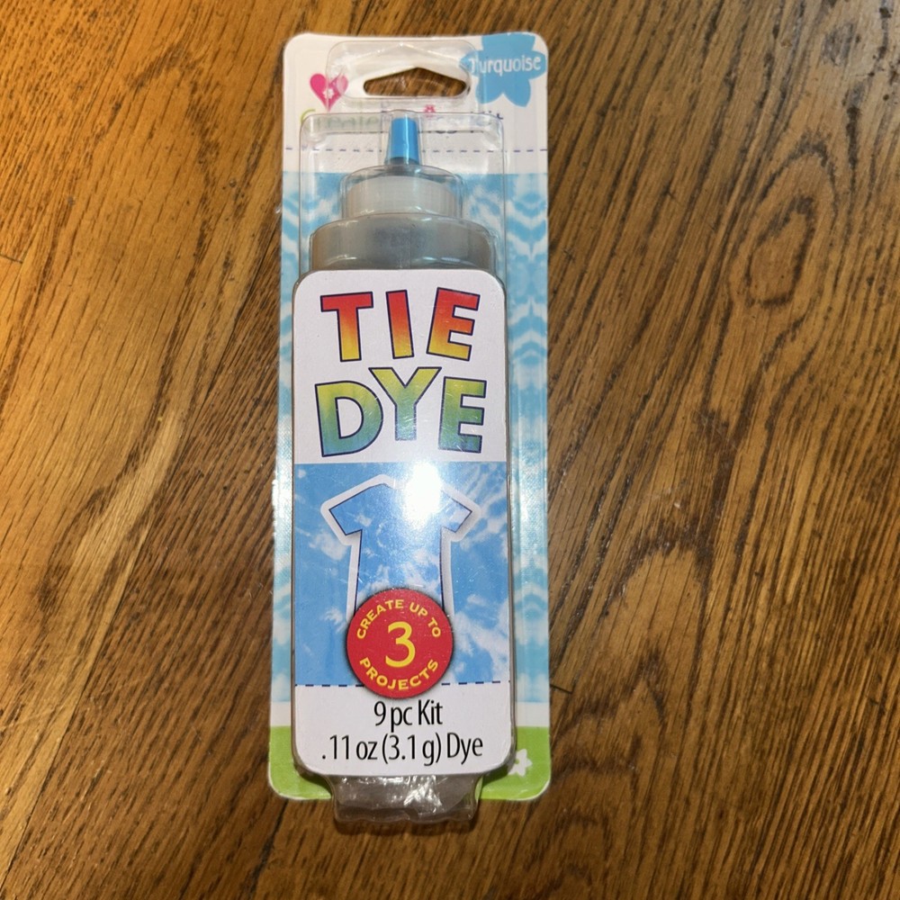 Create Basics Orange Tie Dye Kit 9 Pieces New turquoise create 3 projects