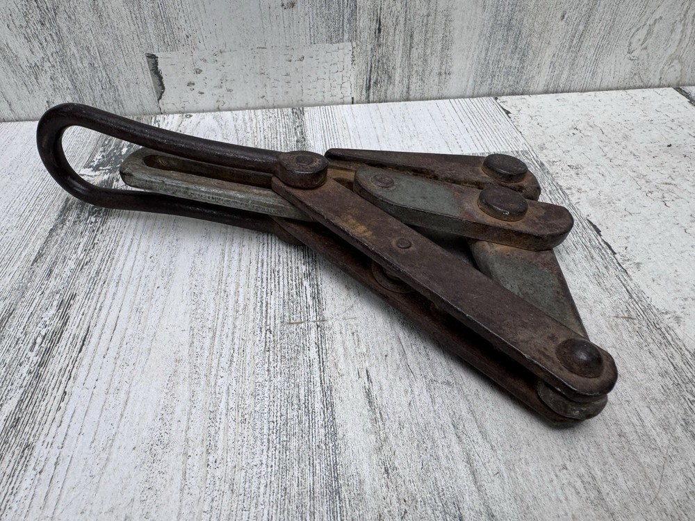 Vintage Klein Tools 1613-30 Chicago Grip Cable Pulling Lineman Tool USA