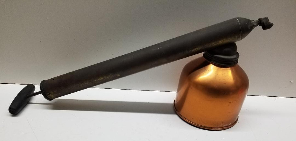 D. B. Smith & Co. Blizzard Continuous Bug Sprayer Copper & Brass Utica NY 18"