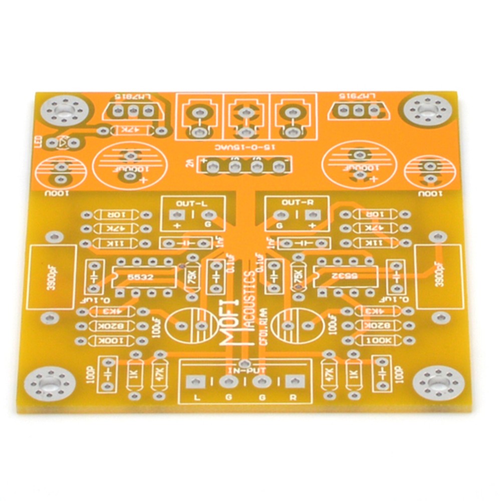 1pc MMCF01-OP Phono Amplifier(MM) RIAA PCB boards