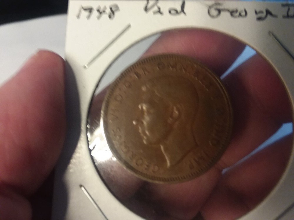 1948 Half Penny - George VI - High Grade