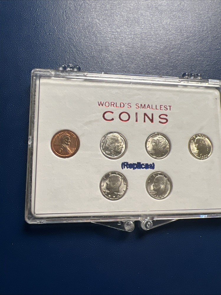 🇺🇸 USA World's Smallest Coins Collection