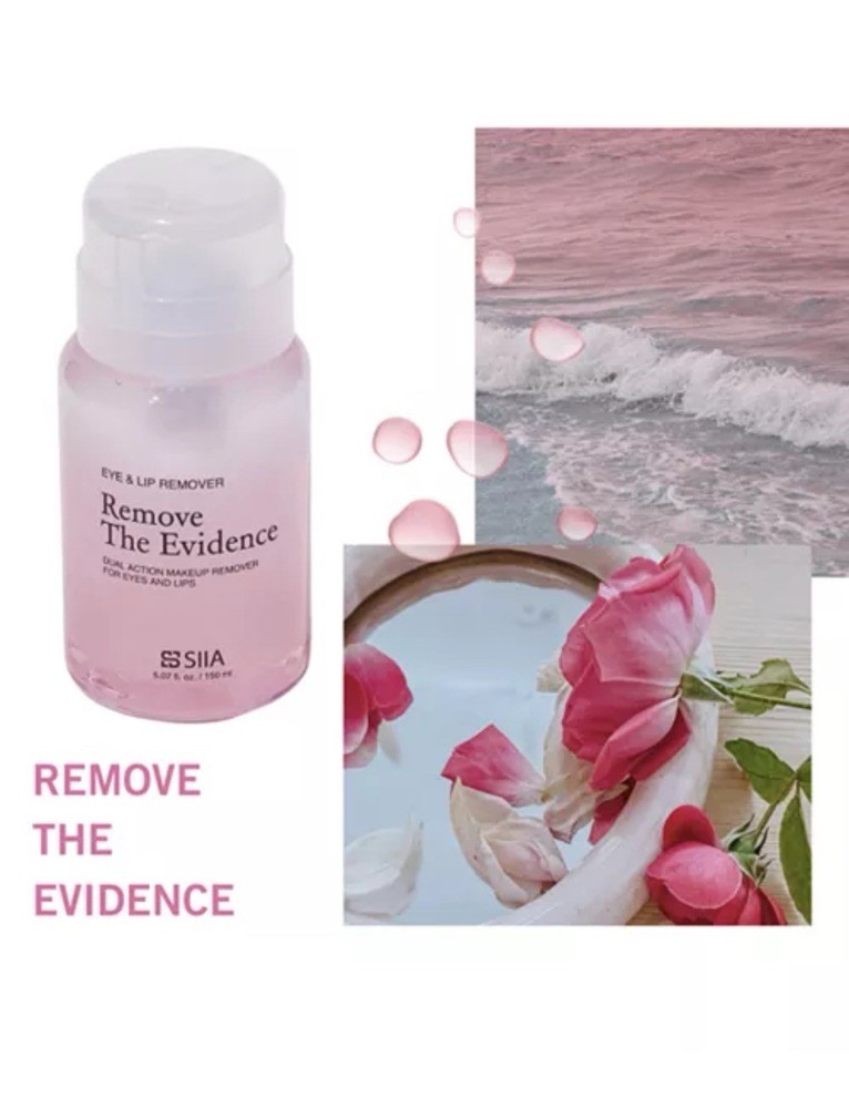 SS SIIA REMOVE THE EVIDENCE MAKEUP REMOVER 150 Ml