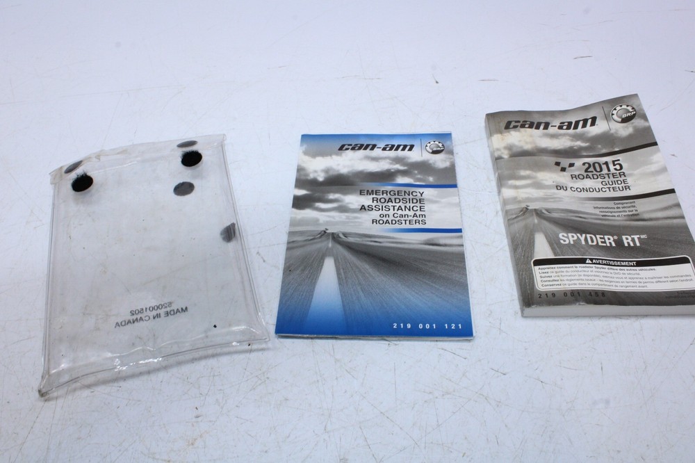 2015 CAN-AM SPYDER RT OEM MANUAL GUIDE 520001502