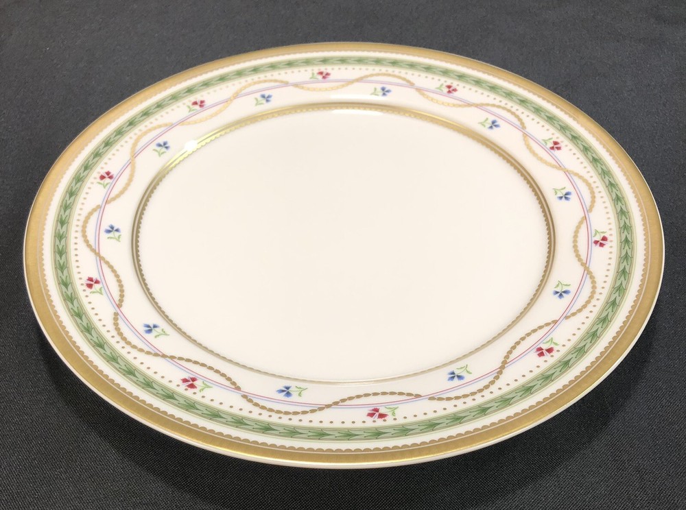 Faberge Luxembourg Green Dinner Plate