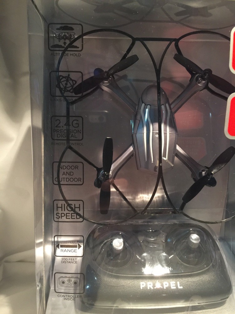 New Propel Spyder-X High Performance Stunt Drone - Titanium