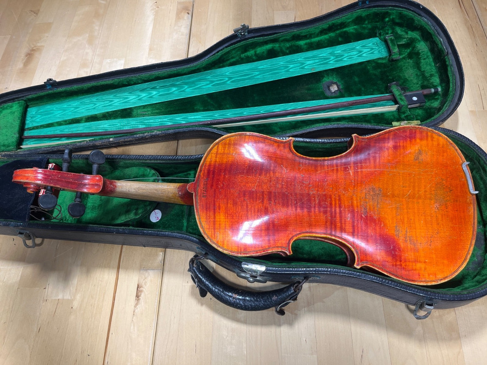ANTIQUE JACOBUS STAINER COPY VIOLIN - GERMANY (bh)