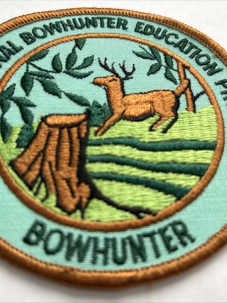 International Bowhunter Education Program Embroidered Patch 4"