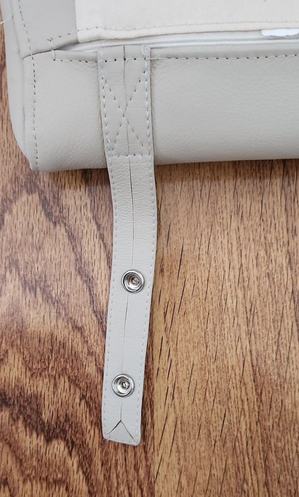Ikea Leather Headrest Cream / Ivory , Missing Tags