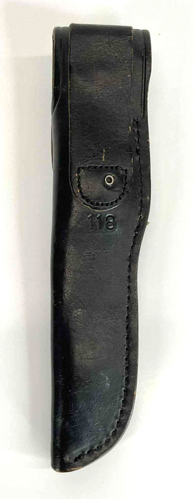 Vintage Buck Fix Blade 118 With Sheath