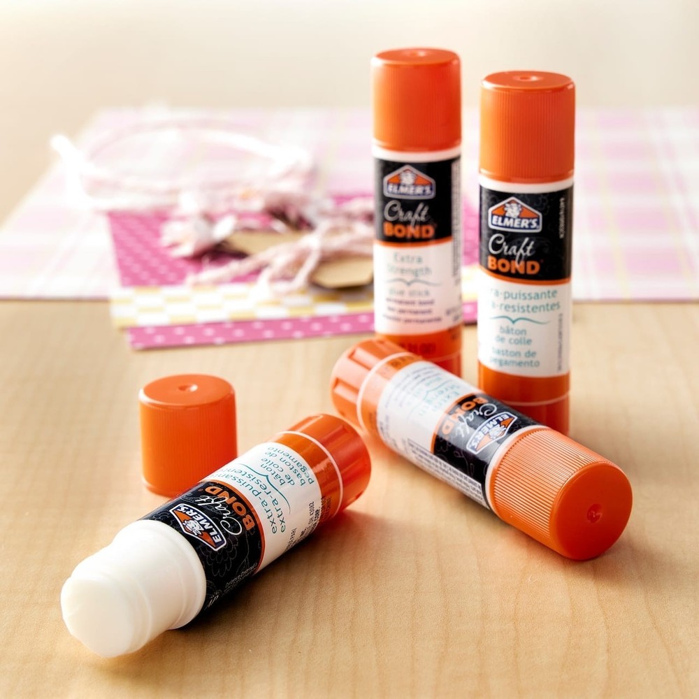 8 Count ELMERS Craftbond Extra Strength Glue Sticks, 6 Grams
