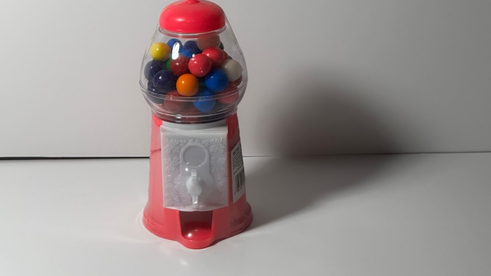 Reusable Gum Ball Machine Full and Mint from - 1996