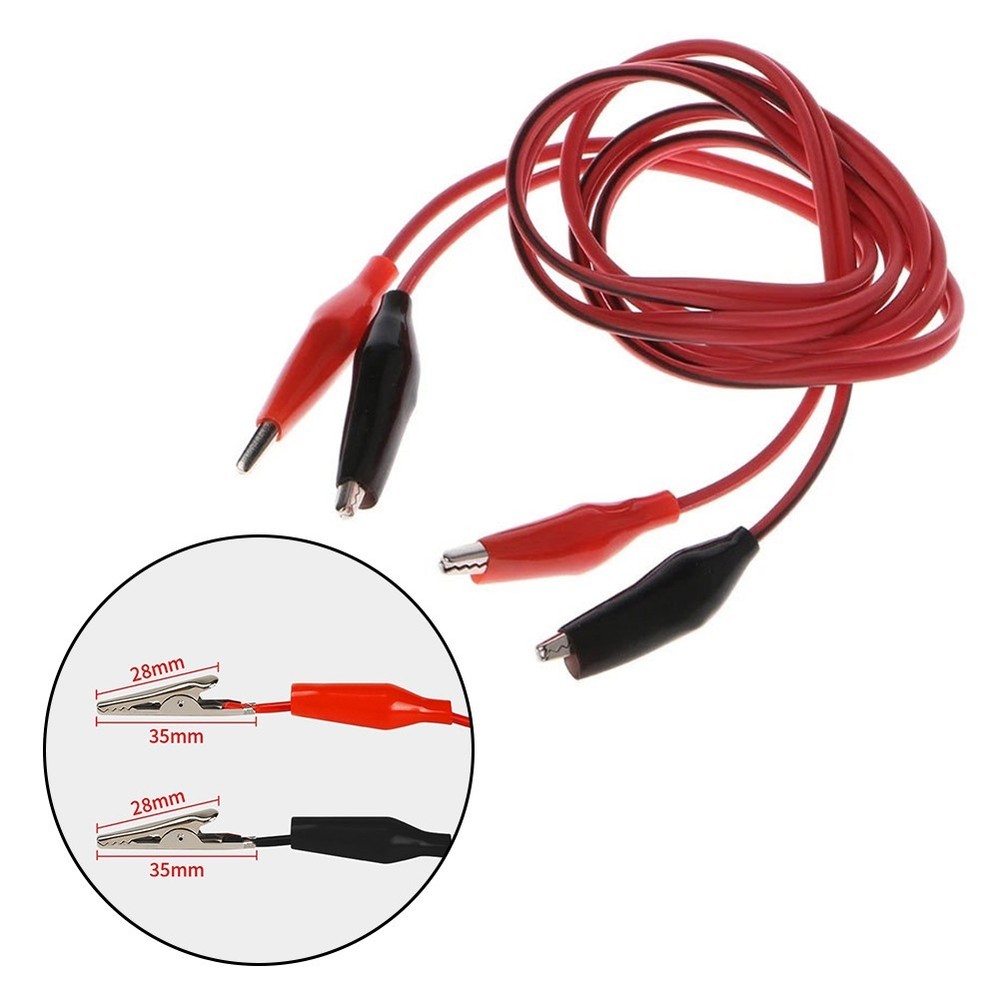 Simple and Convenient Copper Alligator Clip Test Meter