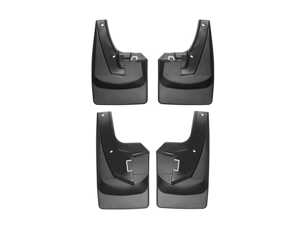WeatherTech No-Drill MudFlaps - 110108-120108 - Black