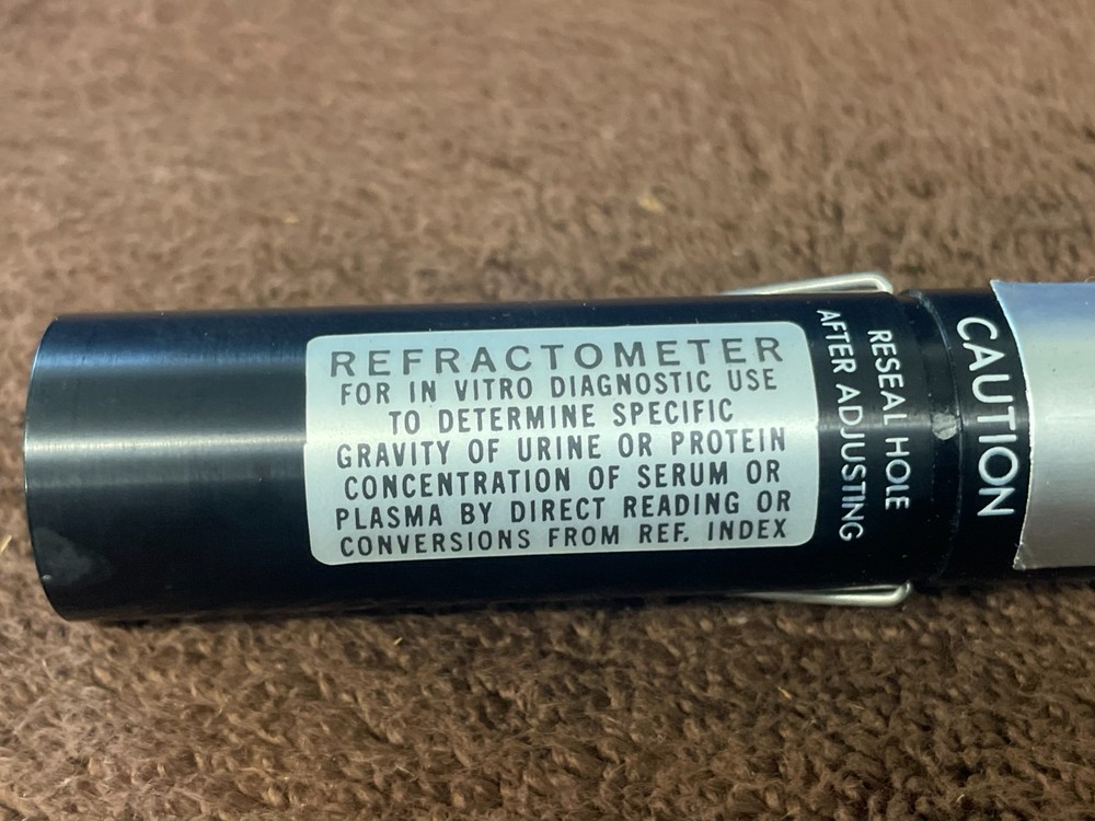 AO Reichert TS Meter 10400A Goldberg Refractometer Scientific Lab