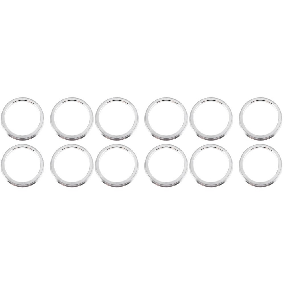 3 Pack Car Wheel Spacers Hub Decor Bore Adapter Kit Centering Rings