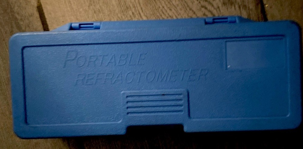 ATC Portable Handheld Refractometer with Case and Accessories