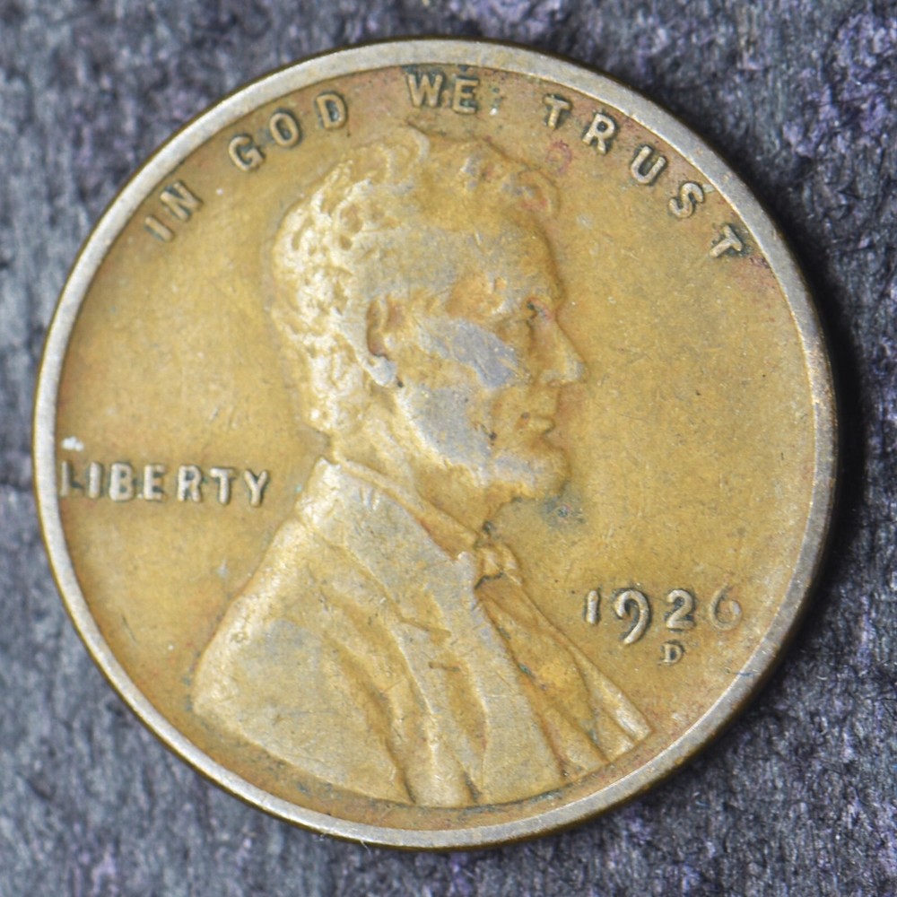 1926-D Lincoln Wheat Penny 1C - COINGIANTS -
