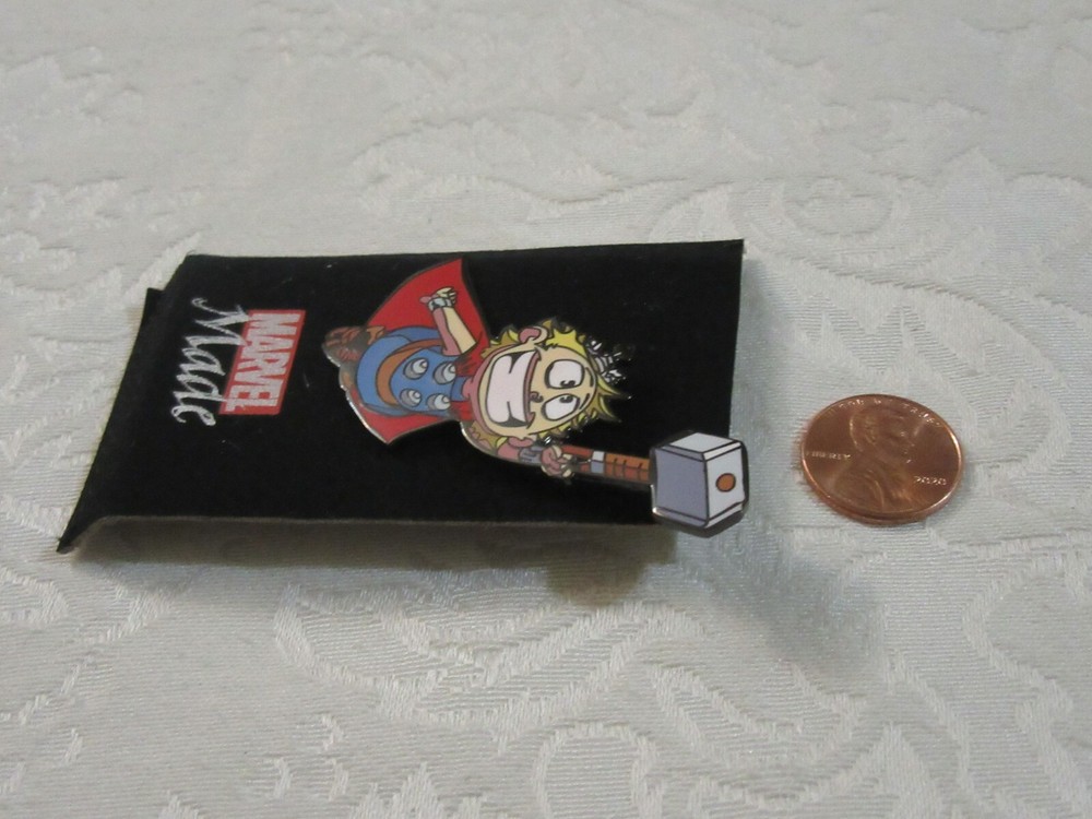 Marvel Made Reed Pop SDCC 2020 Exclusive Skottie Young Pin Thor
