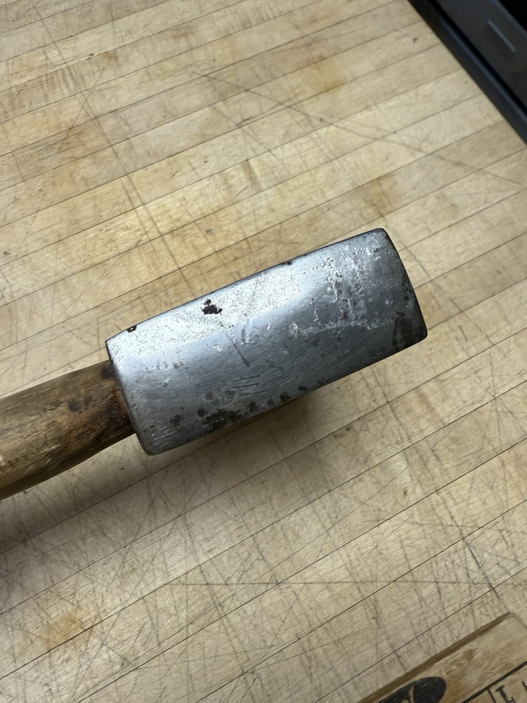 Vintage Warren Axe & Tool Co. Single Bit Axe Hatchet Chromed