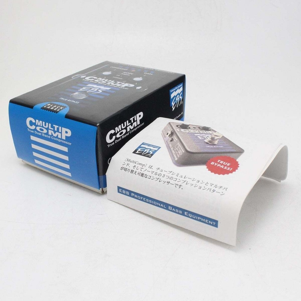 EBS Multi Comp Analog Compressor Tube Simulation Multiband Mode Used