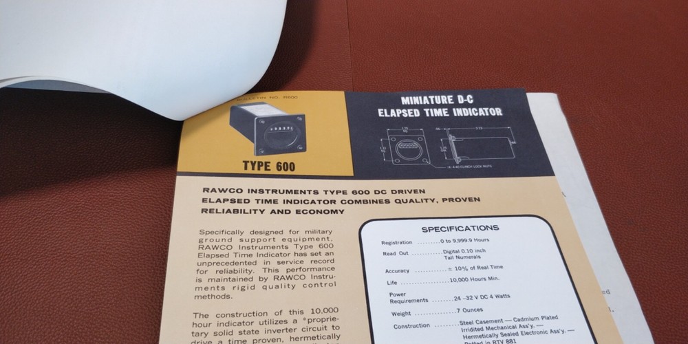 1963-64 ~ RAWCO Instruments Inc. ~ Bulletins Spec Sheets~ Transistors Amplifiers