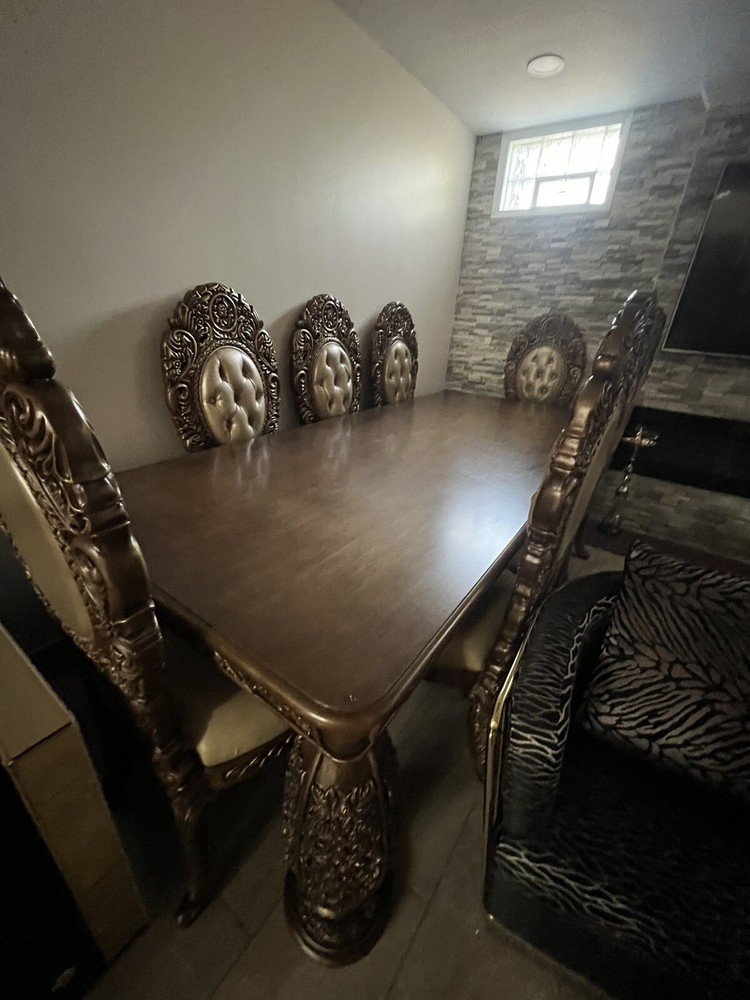 dining table set 10 chairs With Table China Buffet