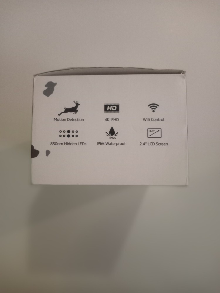 KOSVIN WIFI TRAIL CAMERA 4K 46 MP - Open Box.