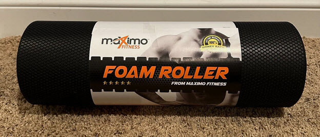 NEW Maximo Fitness Foam Roller Black