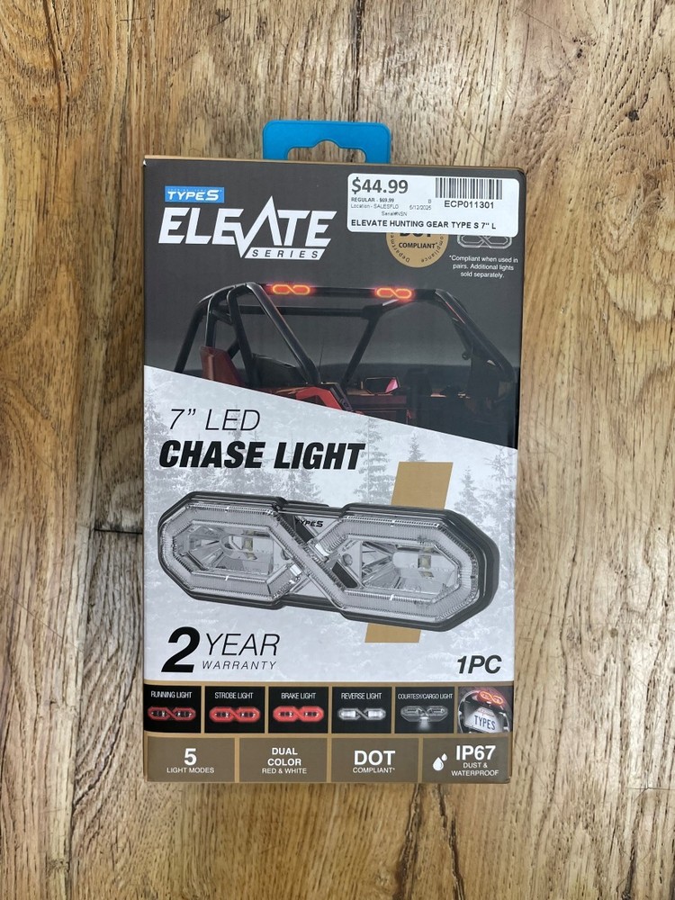 ELEVATE TYPE S 7" LED CHASE LIGHT (ECP011301)