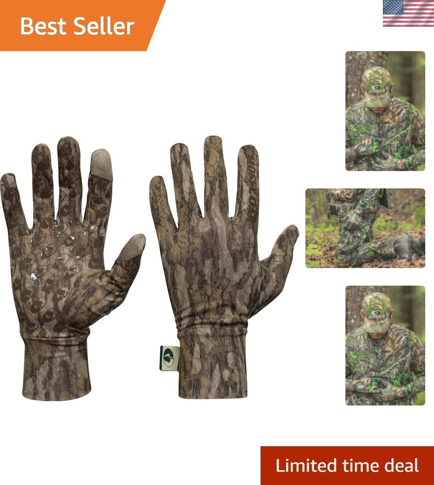 Lightweight Camo Hunting Gloves