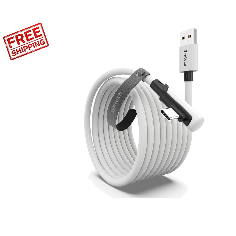 16FT USB 3.0 Link Cable for PC VR with L-Shaped Connector – Optimal Performance