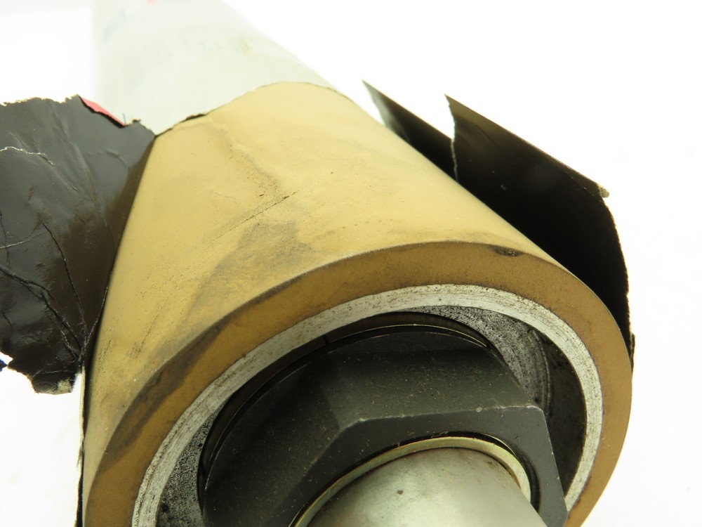 Central Roller Film Feed Tan Rubber Roller 3"x 30.5" Shaft Mount