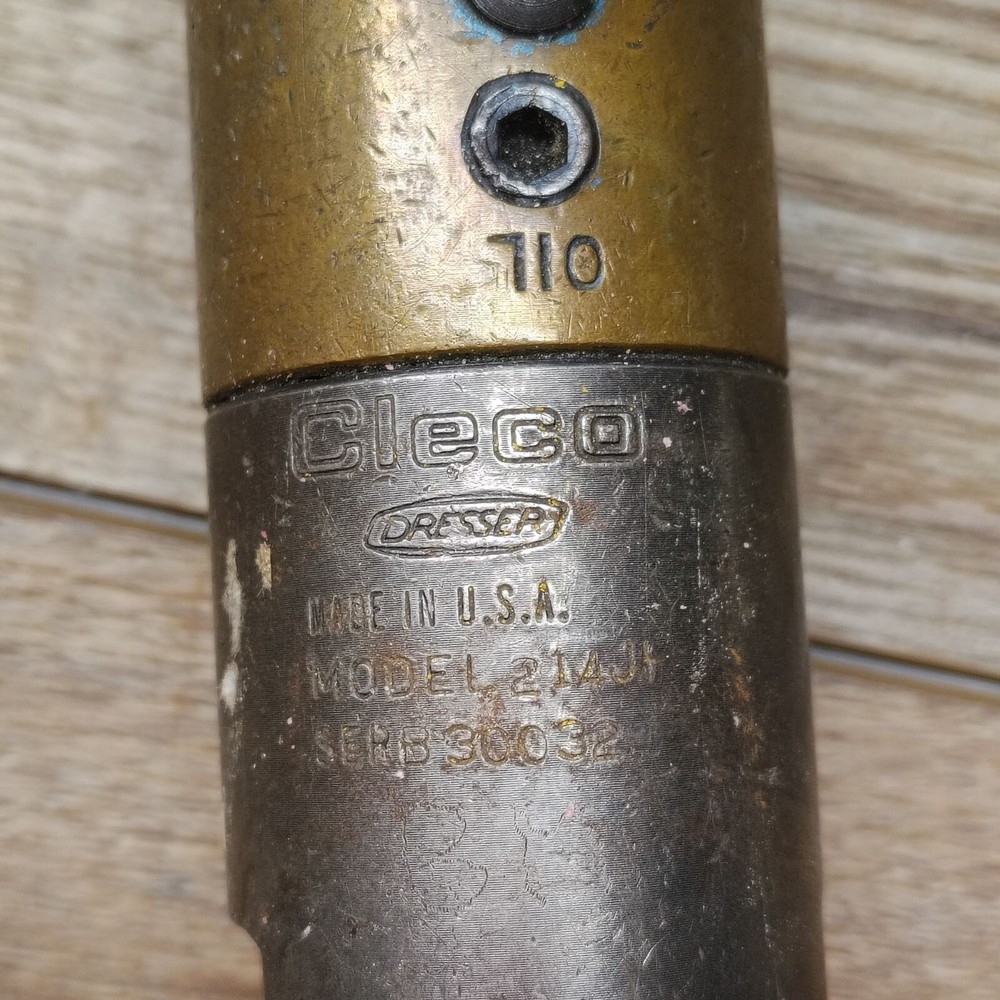 Cleco AIR Grinder 4' Dotco Pneumatic Inline Extended Grinders Model 214JH